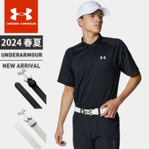 ☆アンダーアーマー メンズ ゴルフ UA ロゴ バックル ベルト 調整可能 日本オリジナル設計 110cm トレーニング カジュアル UNDER ARMOUR 