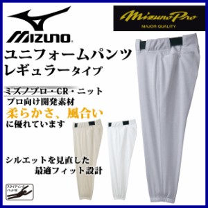 MIZUNO PRO (ミズノプロ)  野球ウエア ユニフォームパンツ ベルトループ型 ニット スライディングパッド付き