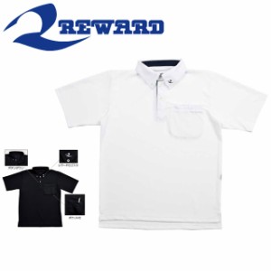 レワード 野球 メンズ ポロシャツ 半袖 ボタン トレーニング ウェア ボタンダウンタイプ REWARD RSP03