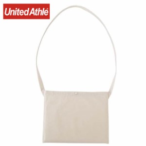 ネコポス ユナイテッドアスレ カジュアル レギュラーキャンバスサコッシュ UnitedAthle 146101N バッグ サコッシュ アクセサリー 無地 シ