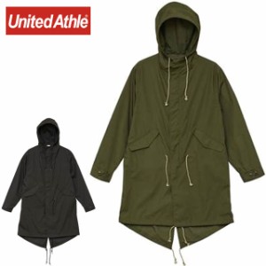 ユナイテッドアスレ メンズカジュアル T/Cライトモッズコート UnitedAthle 744701 コート ウェア トップス 無地 シンプル モッズコート 