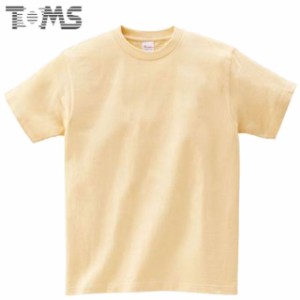 ネコポス トムス Tシャツ メンズ 無地 半袖Tシャツ ショートスリーブTシャツ S/S Tシャツ ヘビーウェイト 5.6OZ XXL-XXXL ウェア トップ