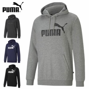 プーマ トレーニングウエア メンズ レディース ESS ビッグロゴ フーディースウェット PUMA 588709 長袖 フードパーカー レギュラーフィッ