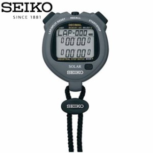 セイコー SEIKO ストップウォッチ ソーラーインダストリアル グレー デシマル単位 10進方 測定器 用品 用具 グッズ マルチスポーツ SVAJ9