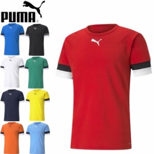 ネコポス プーマ TEAMRISE サッカー ゲームシャツ ジュニア キッズ 子供 Tシャツ 半袖 PUMA 705140