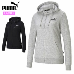 プーマ スポーツウエア レディース HER フーディースウェット PUMA 588936 長袖 ドローコード付フード フィットネス トレーニング カジュ