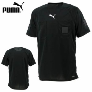 ネコポス プーマ スポーツウエア メンズ SS レフリーシャツ PUMA 705377 審判用品 半袖シャツ サッカー フットサル