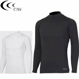 シースリーフィット C3fit ロングTシャツ クーリング モックネック ロングスリーブ ロングスリーブ 長袖 ロンT トップス ウエア アパレル