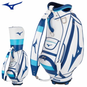 ミズノ ゴルフ バッグ Tour Staff キャディバッグ 10.5型 47インチ対応 MIZUNO 5LJC2221 ツアー現場で必要な機能を搭載 フード付き