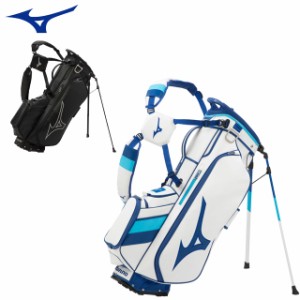 ミズノ ゴルフ バッグ Tour Stand Prime キャディバッグ 10.0型 47インチ対応 MIZUNO 5LJC2224 ツアーモデルのデザインを踏襲 フード付き