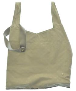 russet 百合紋章 デニムパッチワーク柄 2WAY トートバッグ ナイロン  