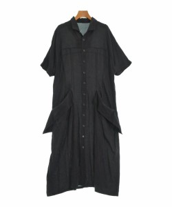 YOHJI YAMAMOTO +NOIR ヨウジヤマモトプリュスノアール シャツワンピース レディース 【古着】【中古】