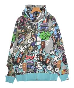 美品 A Bathing Ape ア ベイシング エイプ パーカー ボア XS アベイシングエイプ パーカー （A BATHING APE（アベイシング