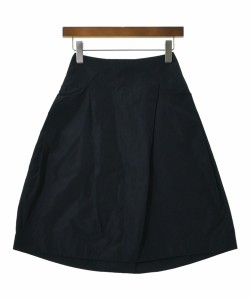 JIL SANDER NAVY ジルサンダーネイビー ひざ丈スカート レディース 【古着】【中古】