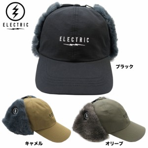 ELECTRIC  エレクトリックイヤーフラップ キャップ EARFLAP LOW CAP E23C02　耳あて ファーキャップ ボンバーキャップ 防寒 帽子 スノボ