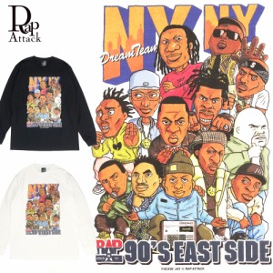 Rap Attack ラップアタック 長袖 Tシャツ ロンT ロングスリーブ ニューヨーク NYNY L S Tee RASP21-LT001