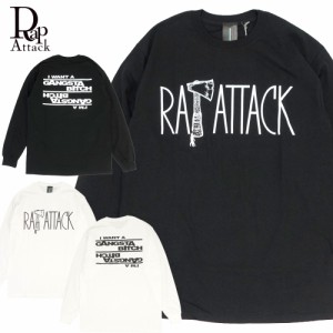 Rap Attack ラップアタック 長袖 Tシャツ ロンT ロングスリーブ Gangsta Bitch L S Tee RASP21-LT003