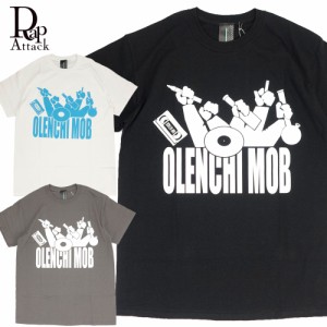 Rap Attack ラップアタック 半袖Tシャツ 俺んちモブ Olenchi Mob Tee RASP21-ST002