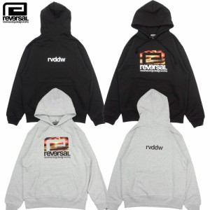 reversal リバーサルプルオーバーパーカー SUNSET BIGMARK HOODY rv22ss204　裏パイル地 サンセット ビッグマーク フーディー