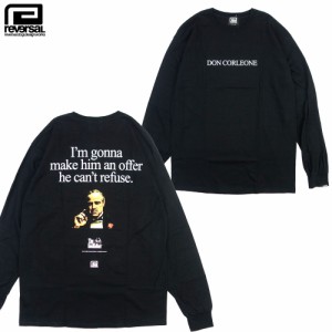 reversal リバーサルゴッドファーザー　コラボ コットン Tシャツ 半袖 Don Corleone LONG SLEEVE rvgod002　ドンコルレオーネ　ストリー