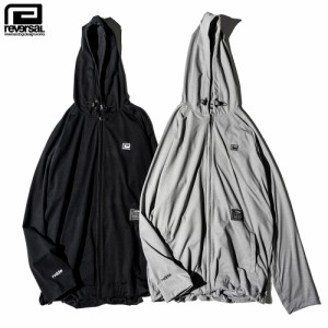 reversal リバーサルジップアップパーカー ジップフード Primeflex? ZIP HOODIE BASIC rv23ss301　セットアップ スポーツ ジム フィット