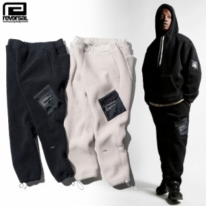 reversal リバーサル ジョガーパンツ ボア rvddw SHEEP BOA JOGGER PANTS rv23aw401　 ストリート ファッション アパレル 格闘技