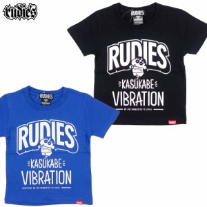 RUDIE'S ルーディーズキッズ クレヨンしんちゃん コラボ Tシャツ rudies RUDIE'SxCRAYON SHINCHAN KASUKABE VIBRATION KIDS TEE 86055 86