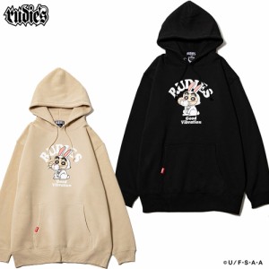 RUDIE'S ルーディーズプルオーバーパーカー クレヨンしんちゃん コラボ RUDIE'SxCRAYON SHINCHAN RABBIT HOOD SWEAT　86171 86172 rudies