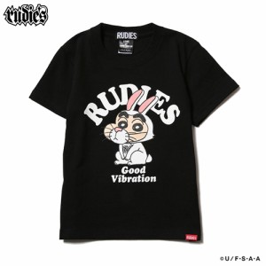 RUDIE'S ルーディーズルーディーズ×クレヨンしんちゃん キッズ ラビット コラボ Tシャツ 半袖 RUDIE'SxCRAYON SHINCHAN KIDS RABBIT TEE