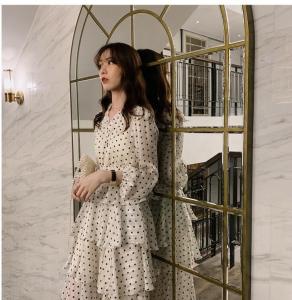 水玉 ワンピース レトロ コーデの通販 Au Pay マーケット