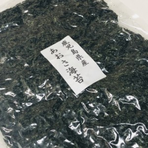 【送料無料】お得な業務用　鹿児島県産　乾燥あおさのり２００ｇ　業務用便利なチャック袋入り　国内産あおさ海苔