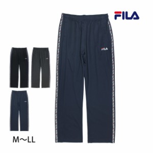 ジャージ パンツ 股下66cm 下 メンズ フィラ FILA 男性 吸水速乾 薄手 ロングパンツ フィットネス スポーツウェア ルームパンツ M L LL