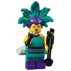 レゴ LEGO ミニフィグ ミニフィギュア シリーズ21：Cabaret Singer:歌手