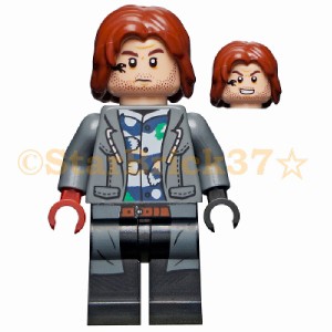 レゴ LEGO ミニフィグ ジュラシックワールド 人形：レイン・デラコート(76948 etc.)