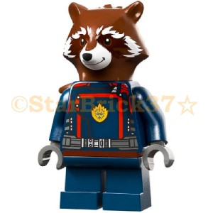 レゴ LEGO ミニフィグ スーパーヒーローズ 人形：ロケット・ラクーン(76254)