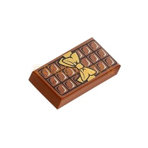 レゴ LEGO ミニフィグ パーツ 食べ物 ばら売り タイル1×2(チョコレート)：レディシュブラウン