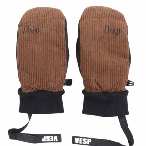 ベスプ(VESP)ミトングローブ スキー スノーボード Rib Mitten VPMG1026BR(Men’s、Lady’s)