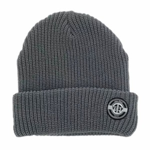 ベスプ(VESP)RIB KNIT BEANIE リブニットビーニー VPMB1016 GR グレー ニット帽 スノーボード(…