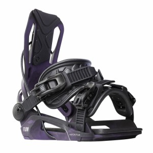 【ポイント10％！ 6/3 21:00〜22:59限定】フロー(FLOW BINDINGS)スノーボード スノボ ビンディング バインディング ブラック パープル 23