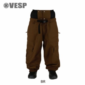 ベスプ(VESP)スノーボード ウェア パンツ Wide Jogger Easy Cargo Pants VPMP1044BR…