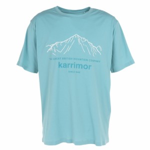 カリマー(karrimor)半袖Tシャツ クイック ドライ リッジ S/S T 101370-7810 サックス トップス 抗…