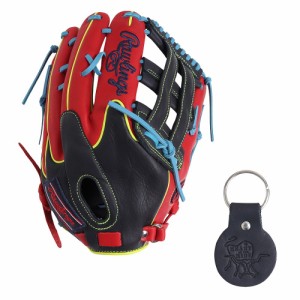 ローリングス(Rawlings)軟式用グラブ 外野手用 野球グローブ 一般 MLBカラーシンク GR4HMY795FW-N/S…