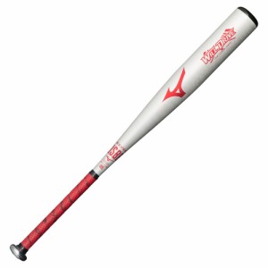 ミズノ(MIZUNO)少年軟式用バット 野球 ウィルドライブ レッド 78cm/平均540g 金属製 1CJMY16778 0…