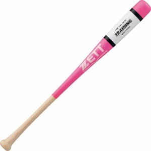 ゼット(ZETT)少年軟式用バット 野球 トレーニングバット 木製 80cm/平均800g BTT74380-6100YK(J…