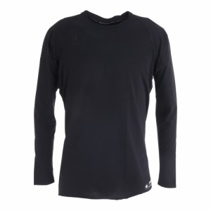 デサント(DESCENTE)野球 丸長袖アンダーシャツ STD-771B BLK 速乾(Men’s)