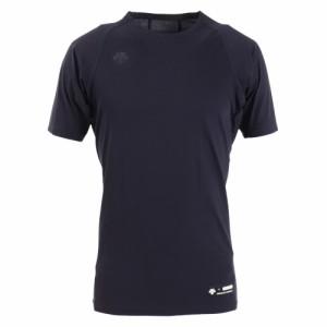 デサント(DESCENTE)野球 丸首半袖アンダーシャツ STD-721B DNVY 速乾(Men’s)