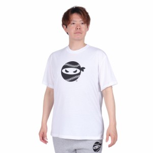 PITCHING NINJA(PITCHING NINJA )野球ウェア ロゴ 半袖Tシャツ OT0124SS0001-WT(…