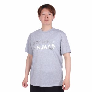 PITCHING NINJA(PITCHING NINJA )野球ウェア WORD 半袖Tシャツ OT0124SS0003-H…