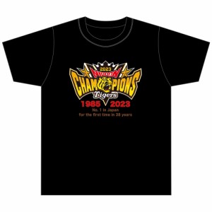 RT NPB(RT NPB)阪神タイガース 半袖 日本シリーズ2023 優勝記念 Tシャツ ブラック 2023n-011(Me…