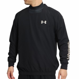 アンダーアーマー(UNDER ARMOUR)野球ウェア Vネック メッシュ ロングスリーブ ジャケット 1375379 001…